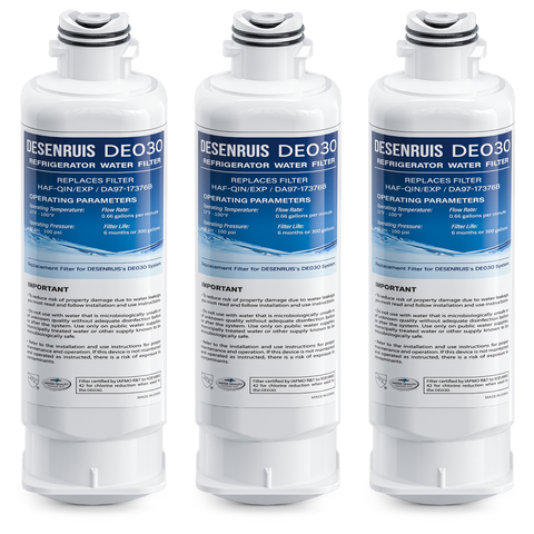 DESENRUIS DA97-17376B Water Filter Replacement DA97-08006C Refrigerator Water Filter