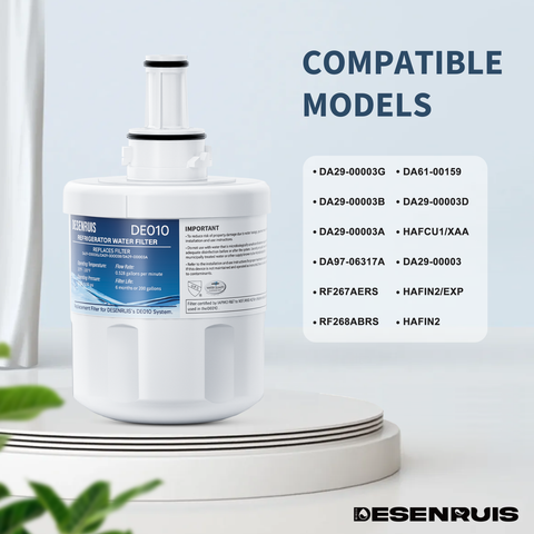DESENRUIS DA29-00003G Refrigerator Water Filter Replacement for DA29-00003B, DA29-00003A