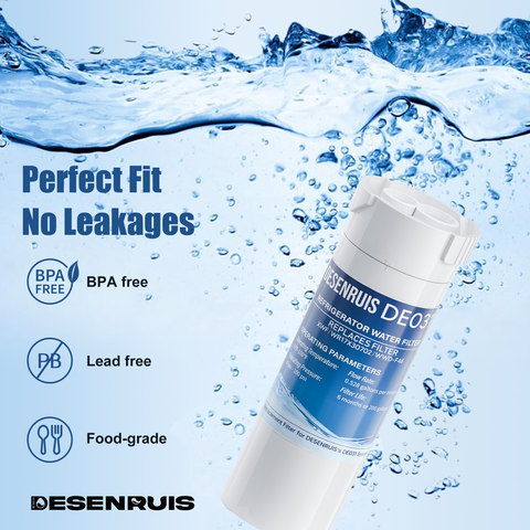 DESENRUIS XWF Water Filter Replacement WR17X30702 Refrigerator Water Filtera