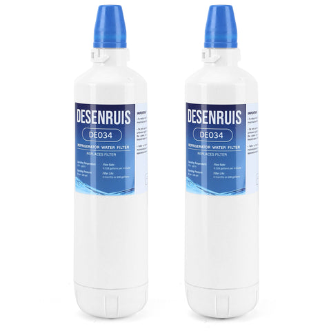 DESENRUIS 7012333 Ice Maker Water Filter 2-PACK