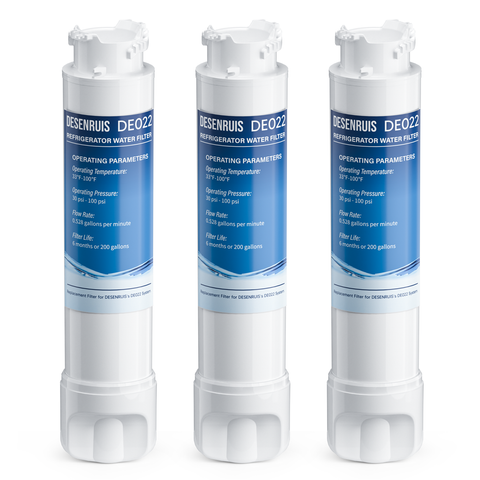 DESENRUIS EPTWFU01 Water Filter Replacement 3 Pack