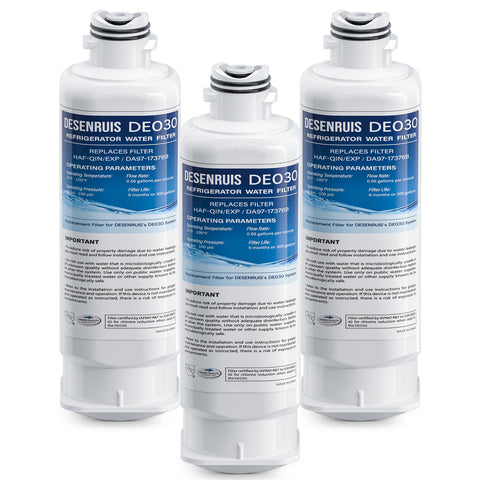 DESENRUIS HAF-QIN/EXP DA97-17376B Water Filter 3-Pack