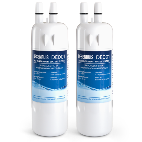 DESENRUIS W10295370A Refrigerator Water Filter 2Pack